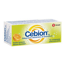 CEBION EFFERVESCENTE VITAMINA C SENZA/ZUCCHERO 10 COMPRESSE